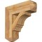 Ekena Millwork Balboa Craftsman Rough Sawn Bracket, Western Red Cedar, 6"W x 22"D x 22"H BKT06X22X22BOA04RWR - alternate 1